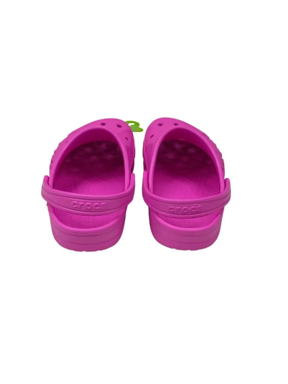 Crocs Baya Clog Kids Shoes Size J3 Lightweight Design For Everyday Comfort Pink